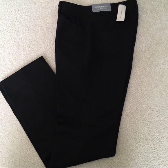 Ann Taylor Pants - NWT ANN TAYLOR Black dress pants 2 straight leg